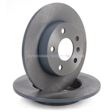 Bromsskiva, Bakaxel — Bakaxel från Autofrance