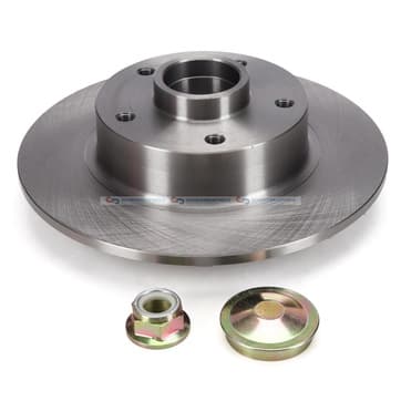 Bromsskiva, Bakaxel — Bakaxel från Autofrance