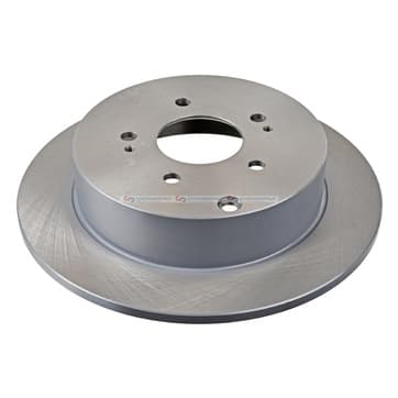 Bromsskiva, Bakaxel — Bakaxel från Autofrance