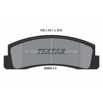 Bromsbeläggssats från Autofrance