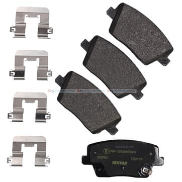 Bromsbeläggssats, Bakaxel — Bakaxel från Autofrance