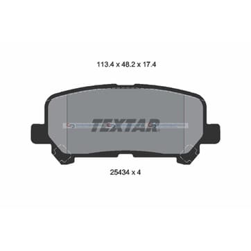 Bromsbeläggssats från Autofrance