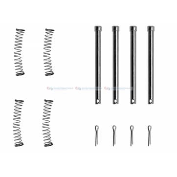 Tillbehörssats, bromsbelägg