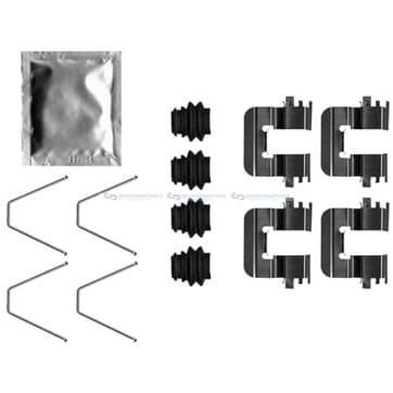 Tillbehörssats, bromsbelägg från Autofrance