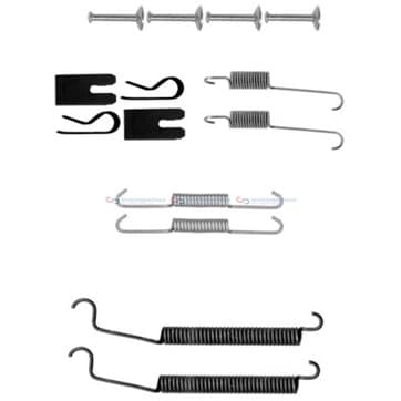 Tillbehörssats, bromsskor från Autofrance