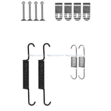 Tillbehörssats, parkeringsbromsskor från Autofrance