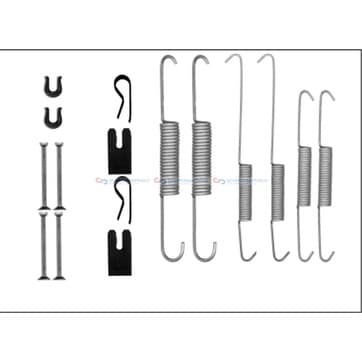 Tillbehörssats, bromsskor från Autofrance