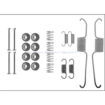 Tillbehörssats, bromsskor från Autofrance