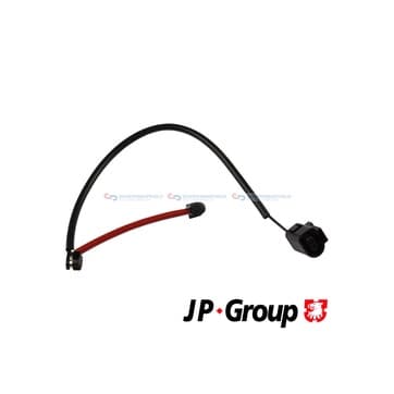 Givare, bromsbeläggslitage, Framaxel