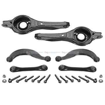 Länkarmsats, hjulupphängning, Bakaxel höger — Bakaxel höger från Autofrance