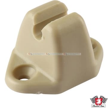 Hållare, sun visor creme från Autofrance