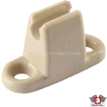 Hållare, sun visor creme från Autofrance