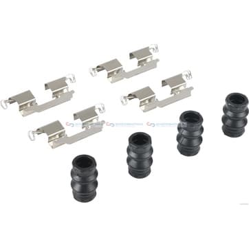 Tillbehörssats, bromsbelägg, Bakaxel — Bakaxel från Autofrance