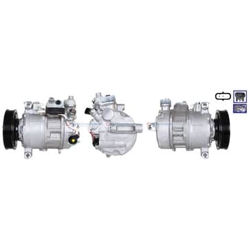 Kompressor, AC Ø-115mm från Autofrance