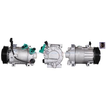 Kompressor, AC Ø-117mm från Autofrance