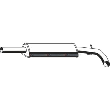 Mellanljuddämpare från Autofrance