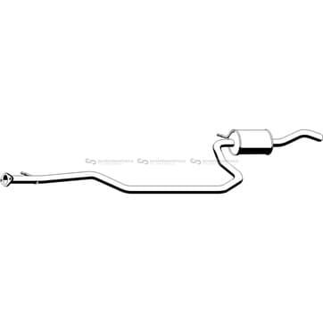 Mellanljuddämpare från Autofrance