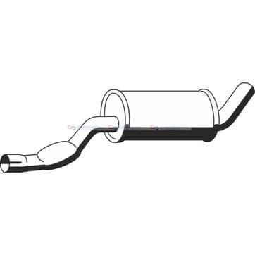 Mellanljuddämpare från Autofrance