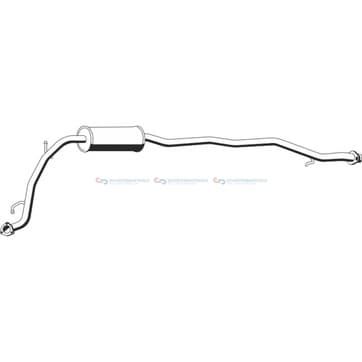 Mellanljuddämpare från Autofrance