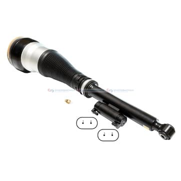 Luftfjädring, fjäderben, Bakaxel vänster