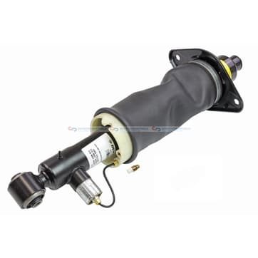 Luftfjädring, fjäderben, Bakaxel vänster