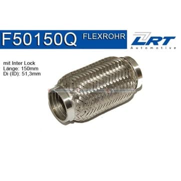 Flexrör, avgassystem 150,0mm Inter Lock