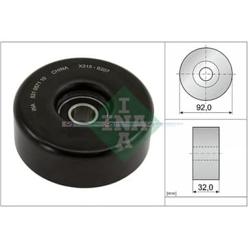 Spännrulle, Flerspårsrem från Autofrance