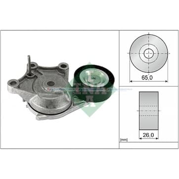 Remspännare, flerspårsrem från Autofrance