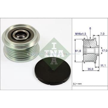Generator, Freewheel Clutch från Autofrance