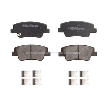 Tillbehörssats, bromsbelägg