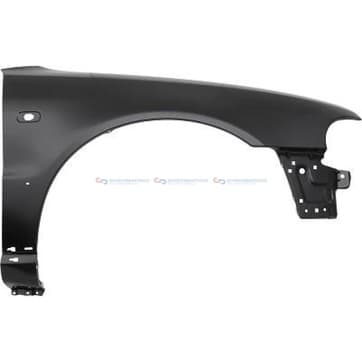 Skärm, Höger fram — till höger fram