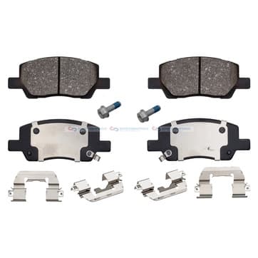 Tillbehörssats, bromsbelägg