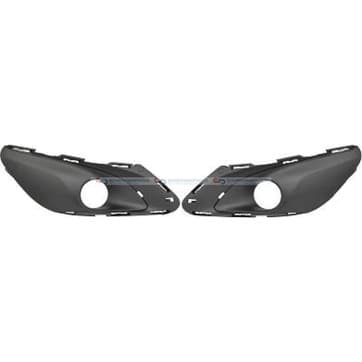 Kåpa, stötfångare, Höger fram, vänster fram — till höger fram, vänster fram från Autofrance