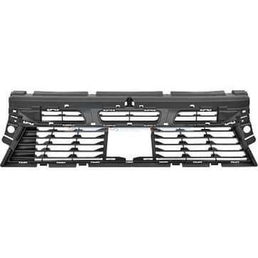 Ventilationsgaller, stötfångare, Mitt — Mitt från Autofrance