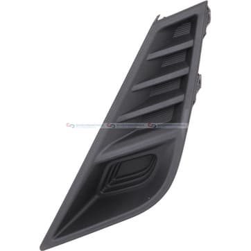 Ventilationsgaller, stötfångare, Höger fram — till höger fram